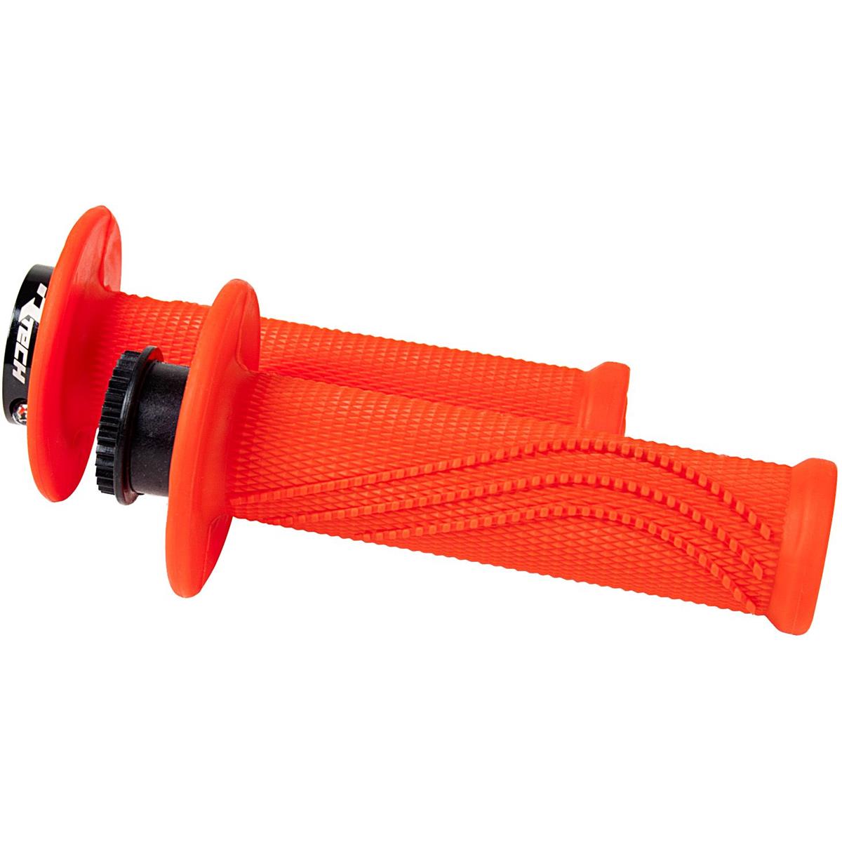 RTECH Grip R20 Lock On Wave Neon Orange
