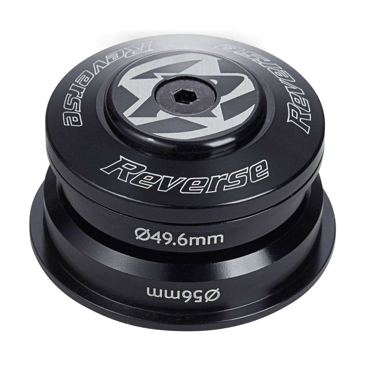 Reverse Components Headset ZS - ZS Base ZS49/28.6 | ZS56/30+40, 1.5 Inch, incl. Cones (1 1/8 + 1.5 Inch), Black