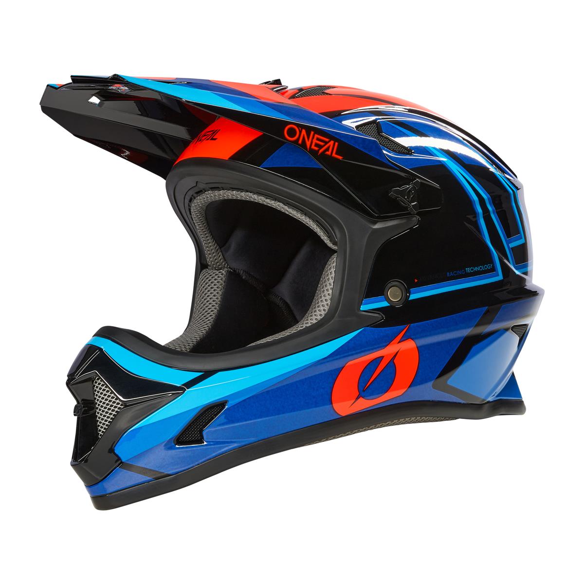 O'Neal Downhill MTB-Helm Sonus Split V.23 - Blau/Rot