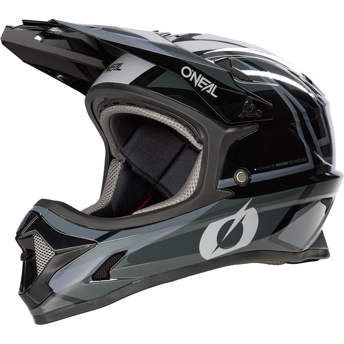 O'Neal Kids Downhill MTB-Helmet Sonus Split V.23 - Black/Grey
