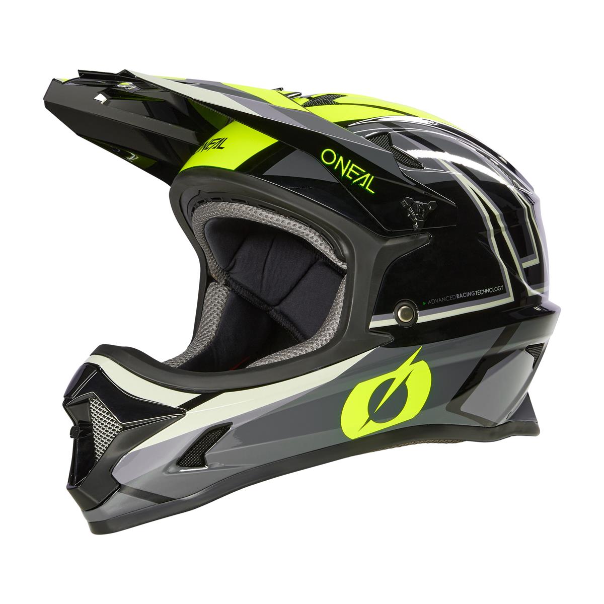 O'Neal Kids Downhill MTB-Helmet Sonus Split V.23 - Black/Neon Yellow