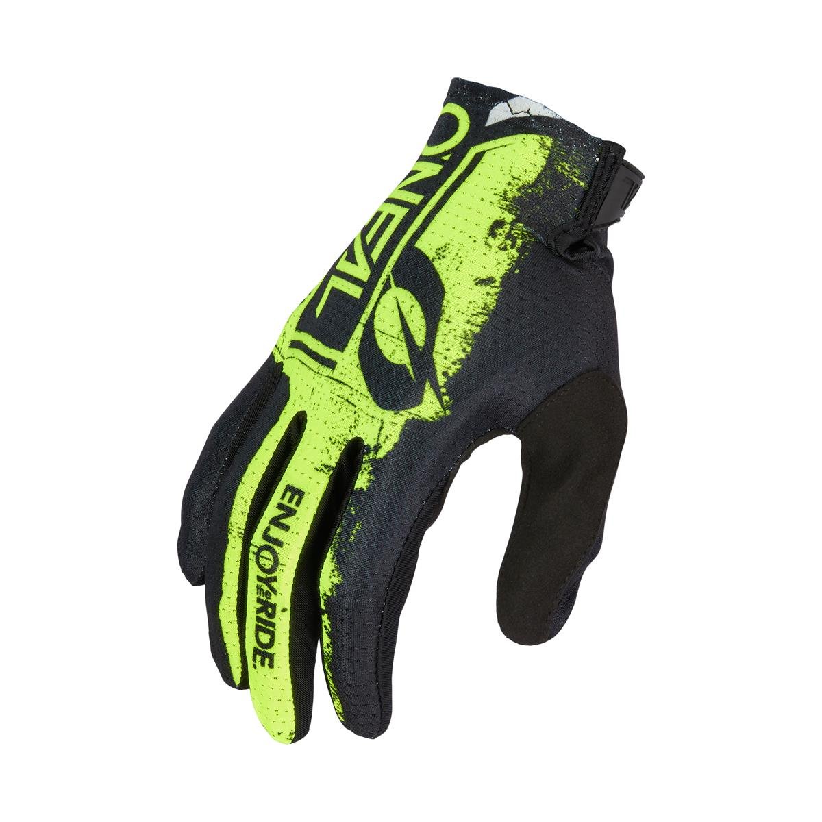 O'Neal Gloves Matrix Shocker Black/Neon Yellow