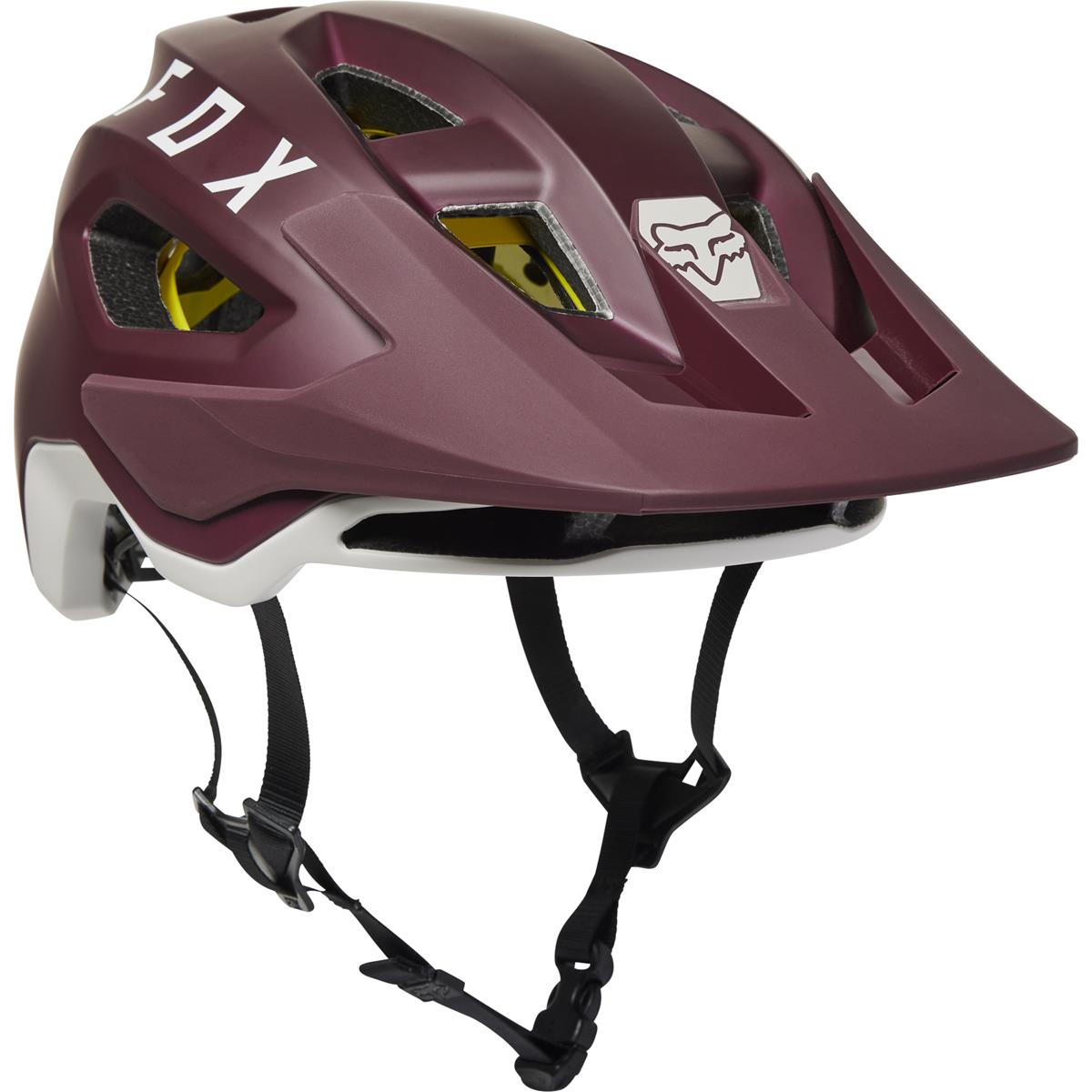 Fox Enduro MTB-Helm Speedframe Dark Maroon