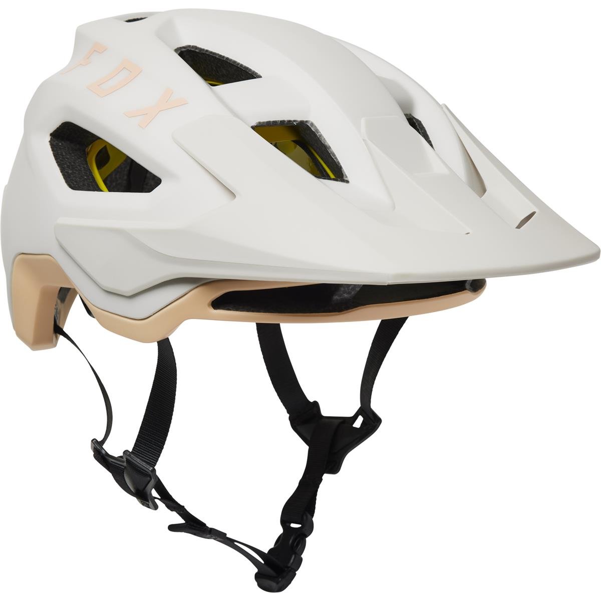 Fox Enduro MTB-Helm Speedframe Vintage Weiß
