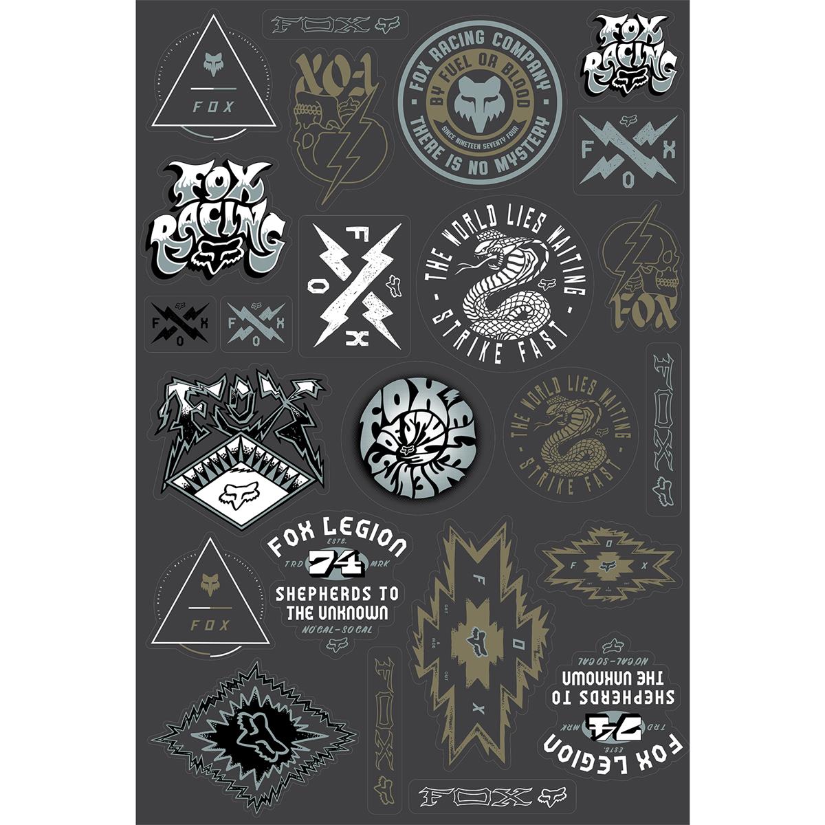 Fox Sticker Cascadia Multi