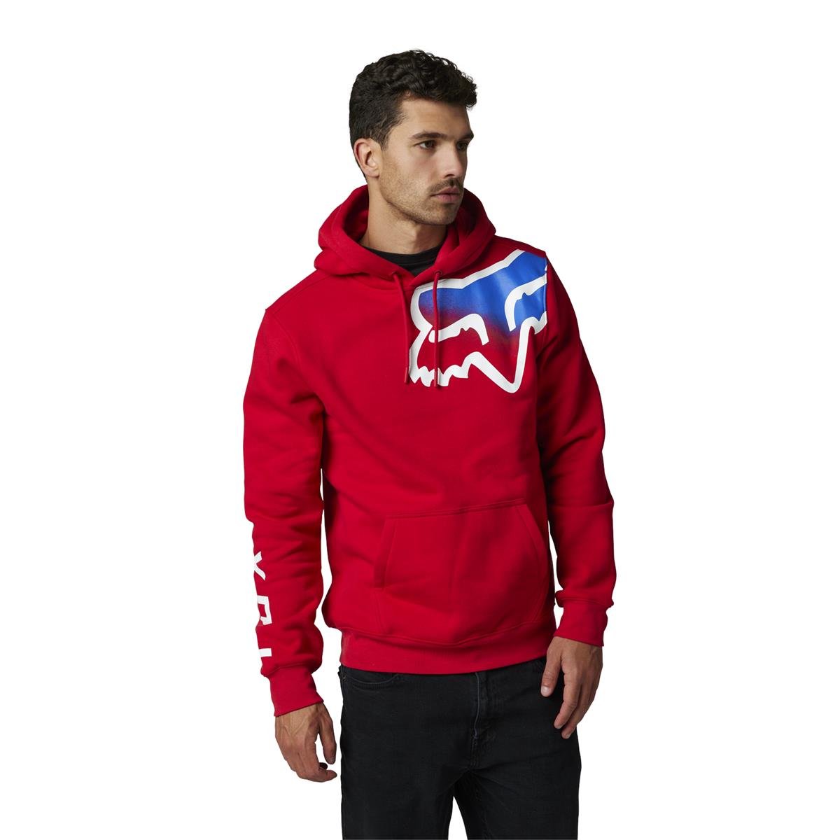 Fox Hoodie Toxsyk Flame Red