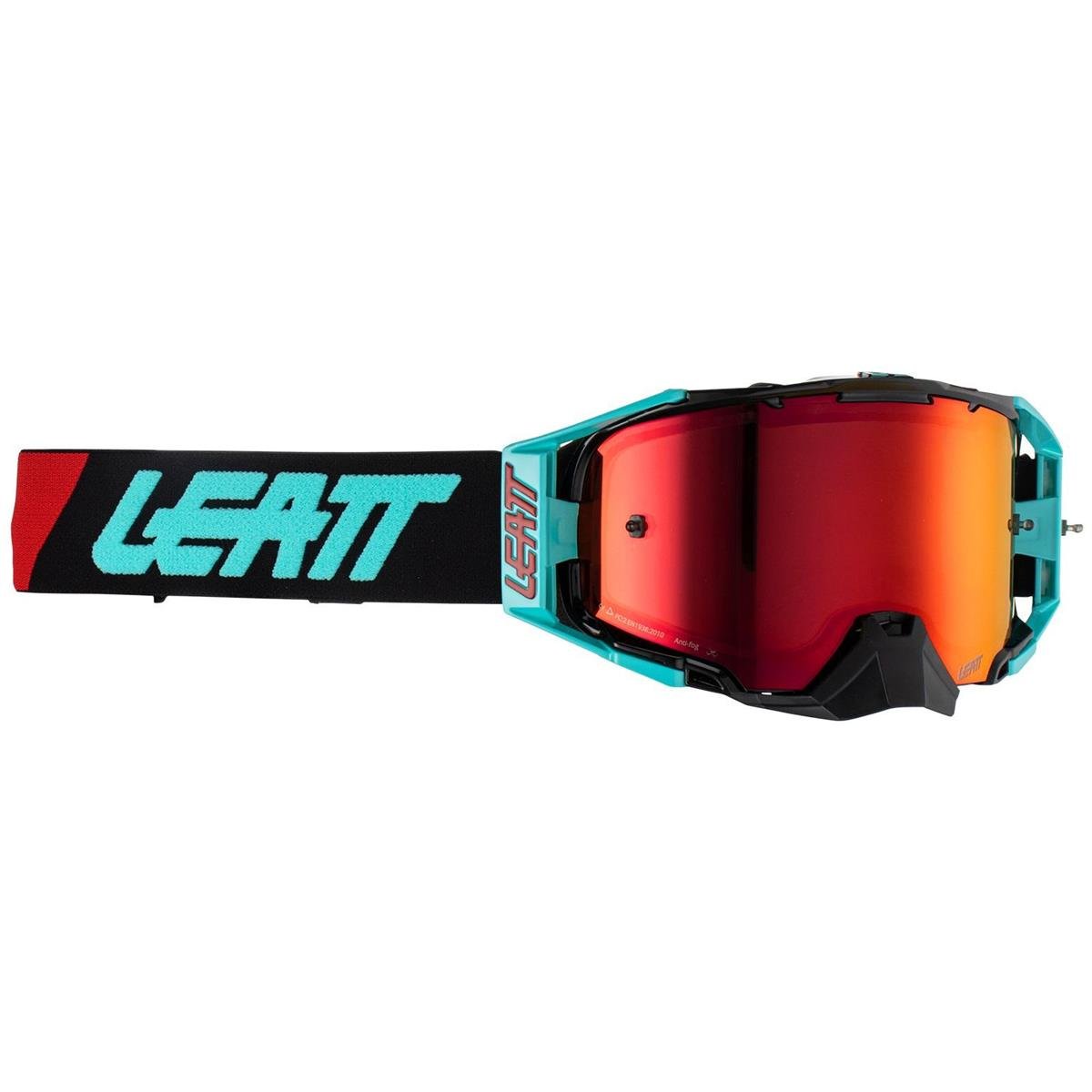 Leatt Crossbrille Velocity 6.5 IRIZ Fuel/Rot