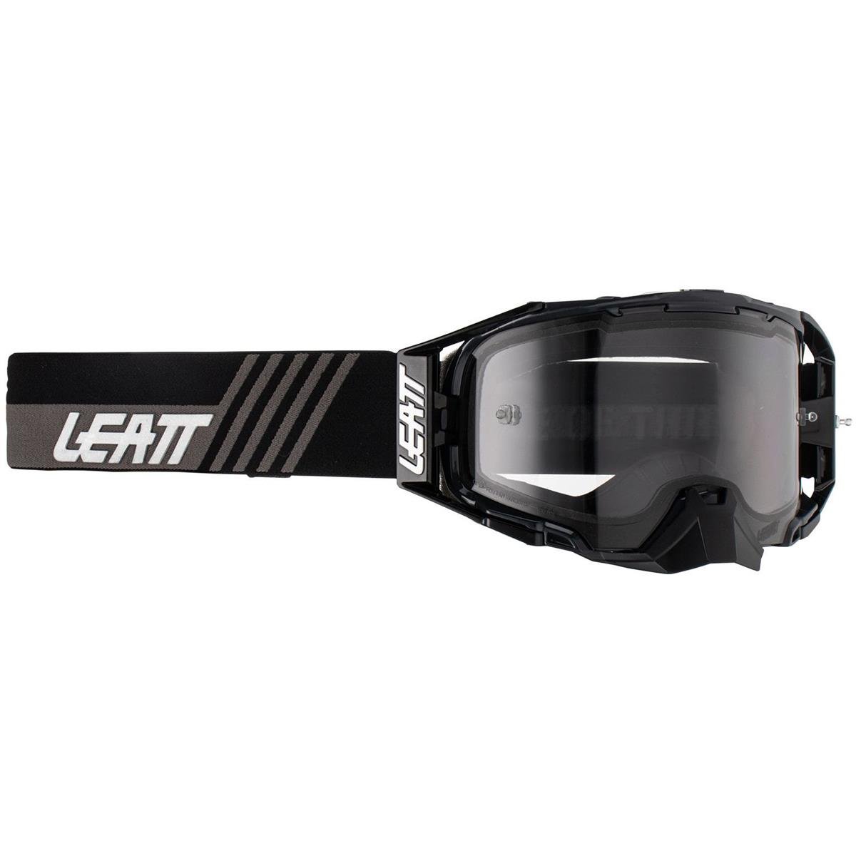 Leatt Goggle Velocity 6.5 Stealth - Light Gray