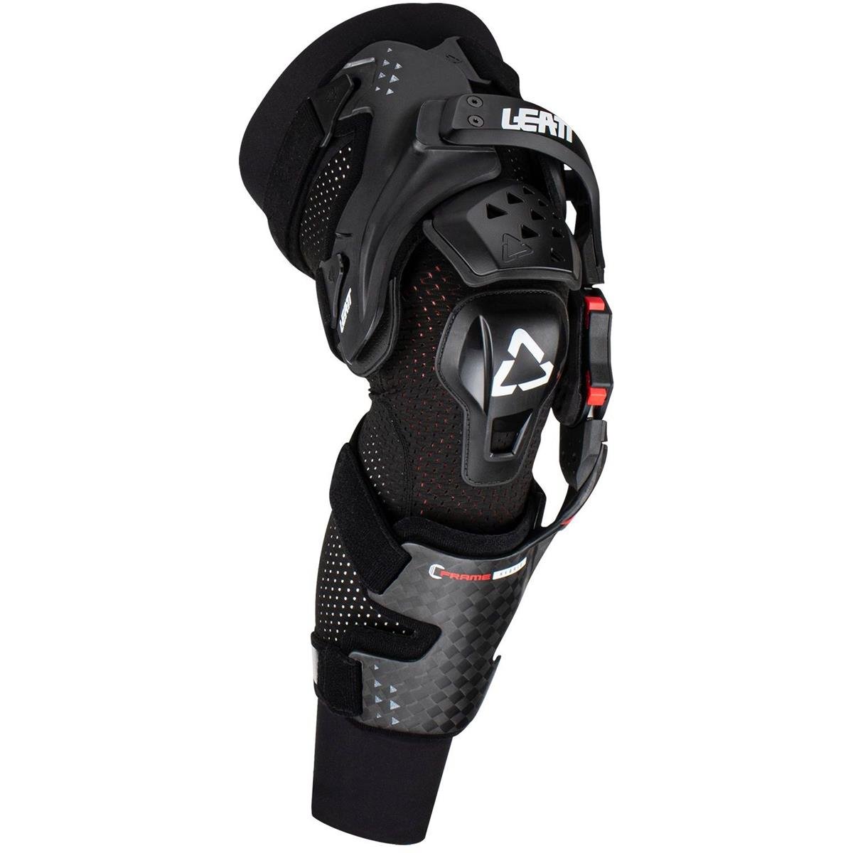 Leatt Knee Brace C-Frame Hybrid Black, Pair