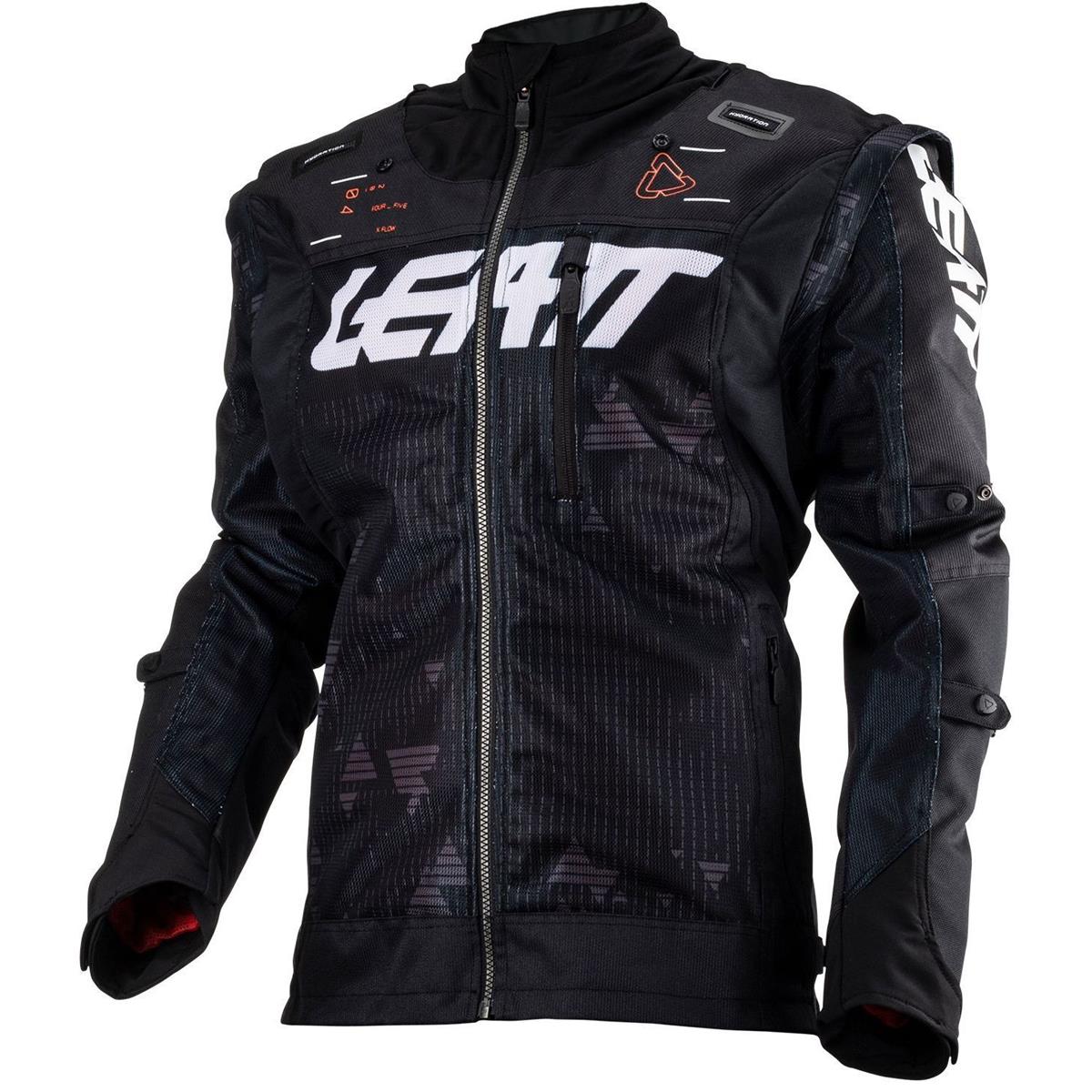 Leatt MX Jacket Moto 4.5 X-Flow V23 Black