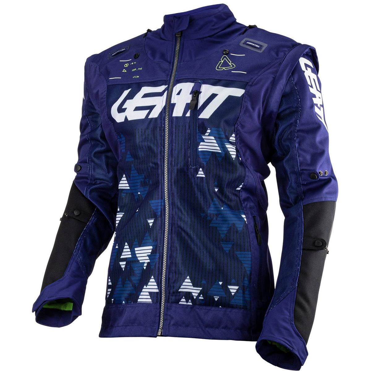 Leatt MX Jacket Moto 4.5 X-Flow V23 Blue