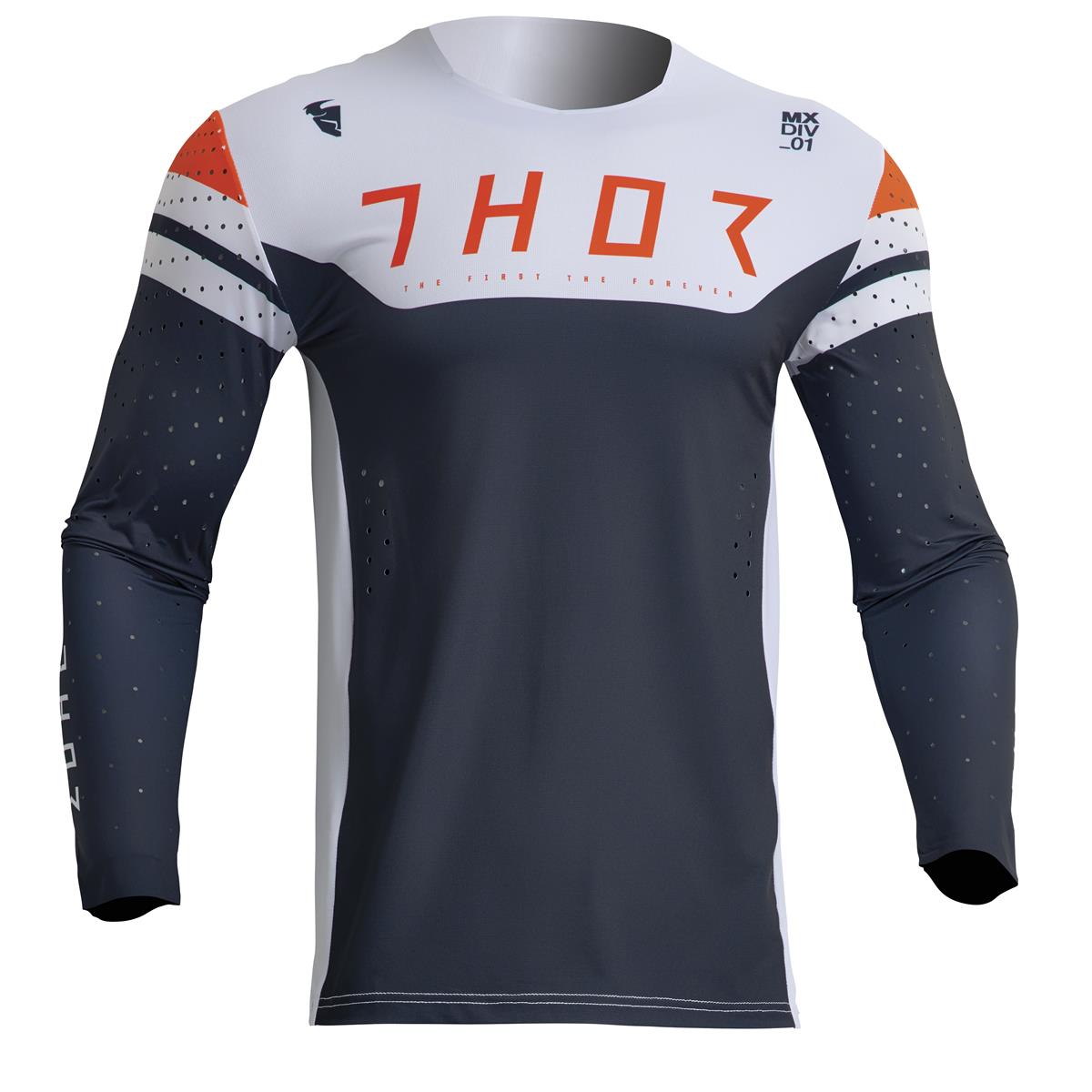 Thor MX Jersey Prime Rival Midnight/Gray