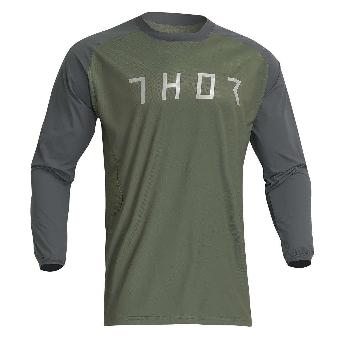 Thor Maillot MX Terrain Army/Charcoal
