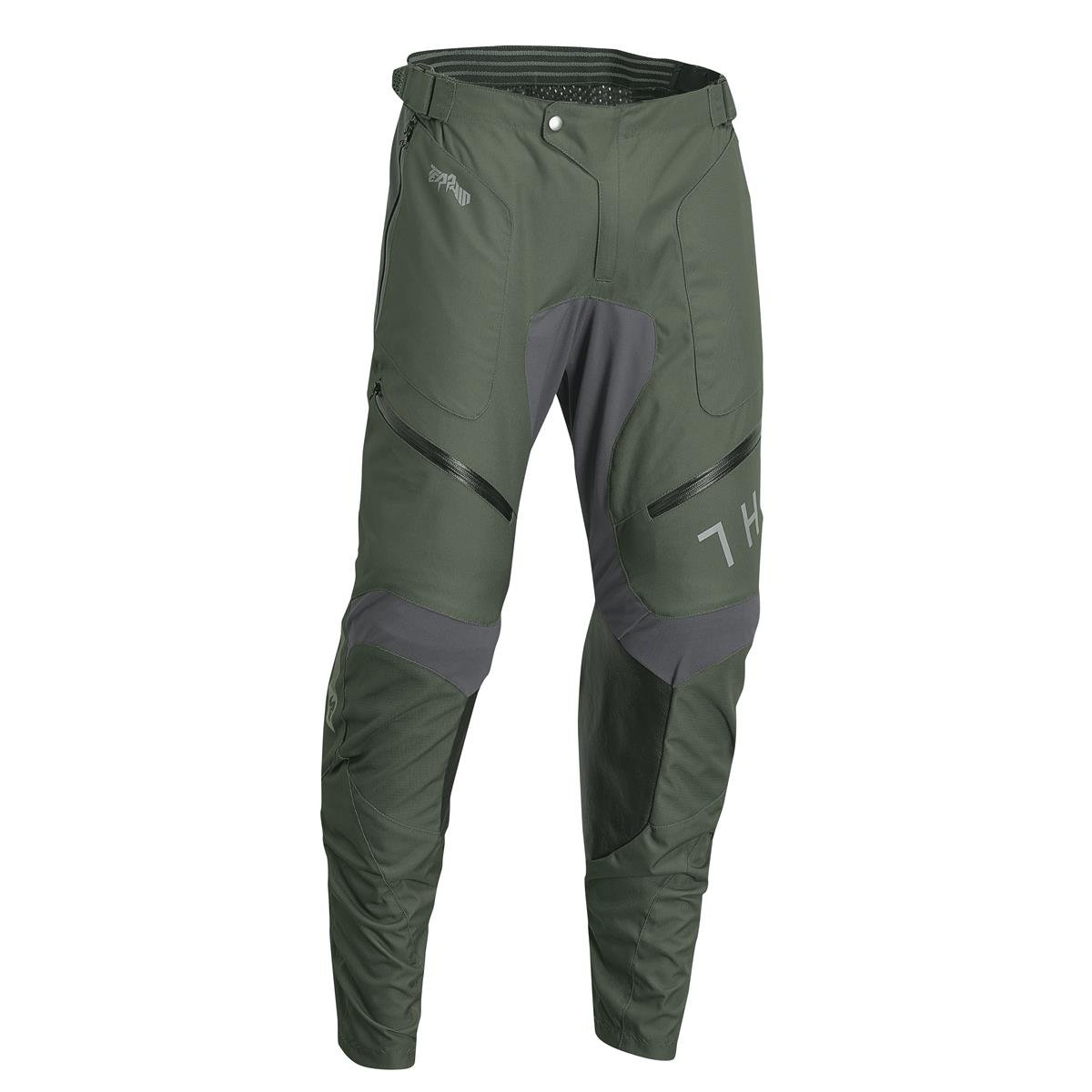 Thor MX Pants Terrain In the Boot Army/Charcoal