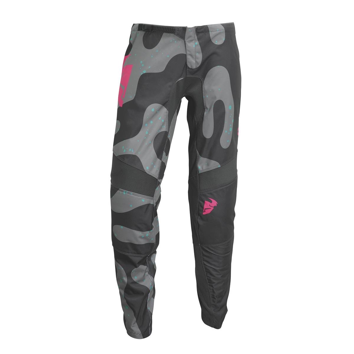 Thor Girls MX Pants Sector Disguise Gray/Pink