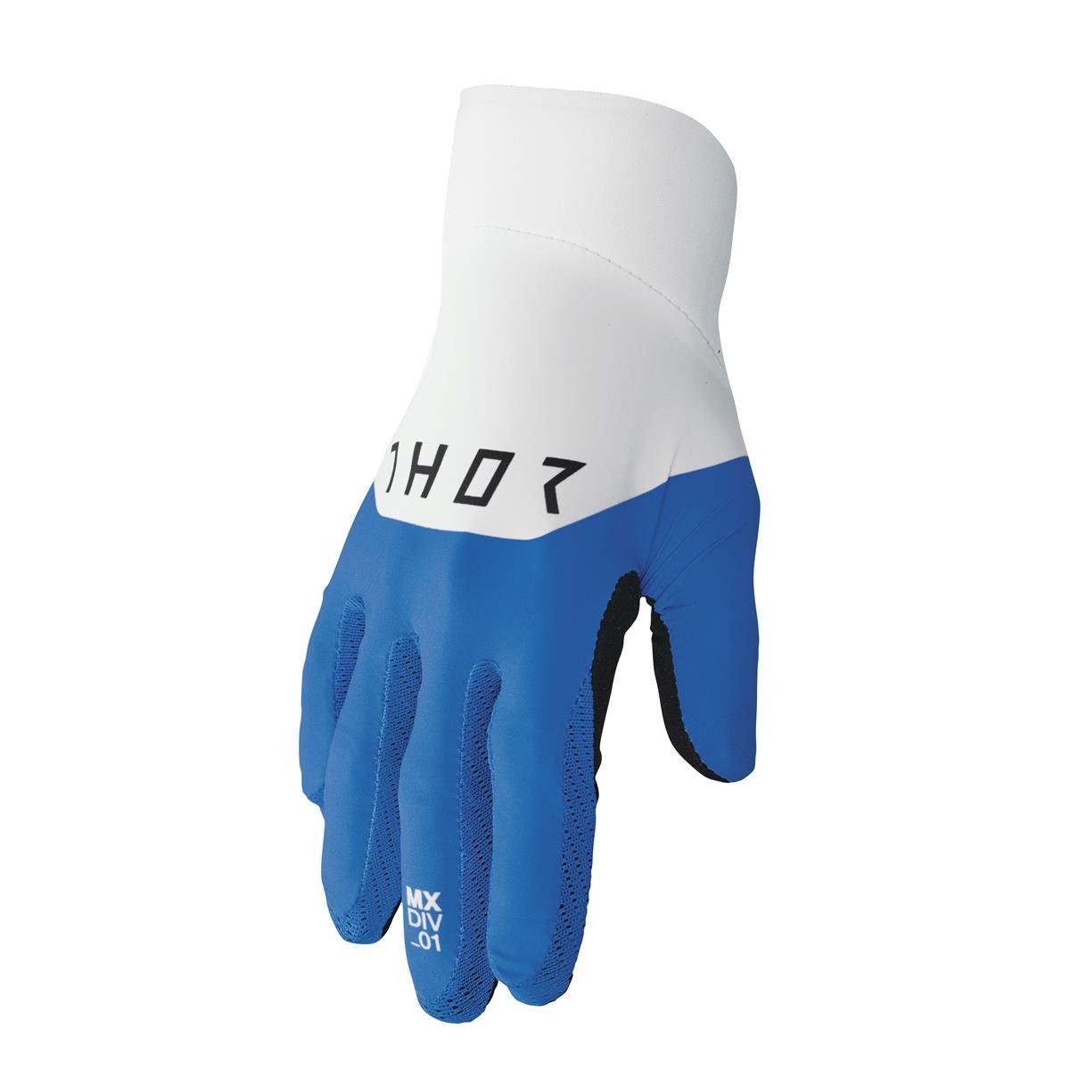 Thor Gloves Agile Rival - Blue/White
