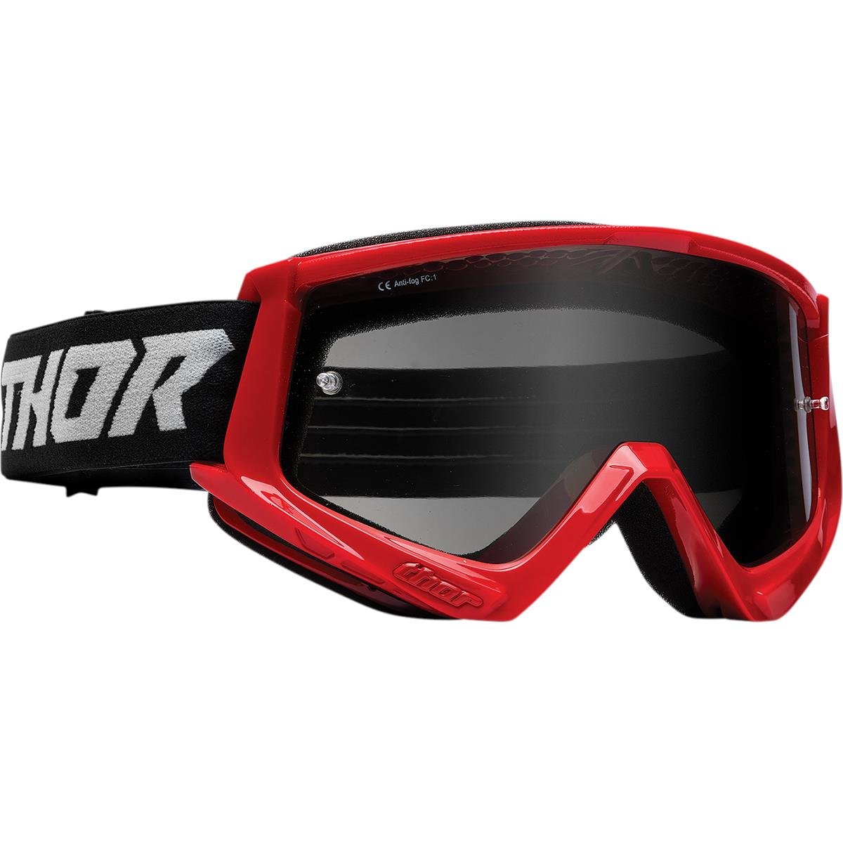 Thor MX Goggle Combat Sand Red/Black