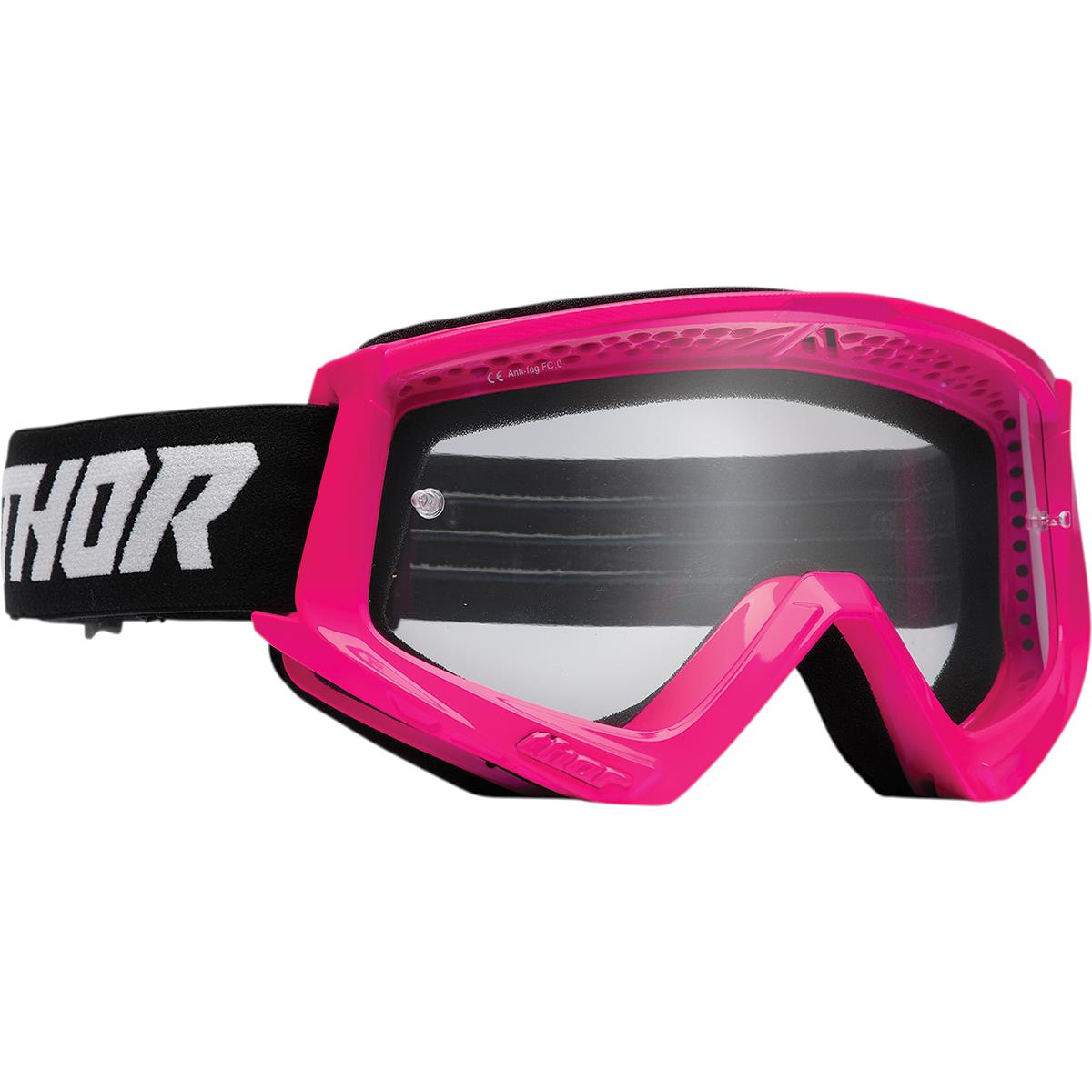 Thor Crossbrille Combat Flo Pink/Schwarz