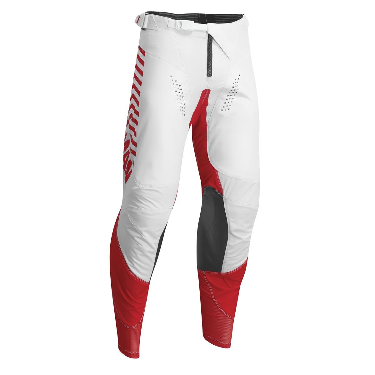 Thor MX Pants Differ Slice - White/Red