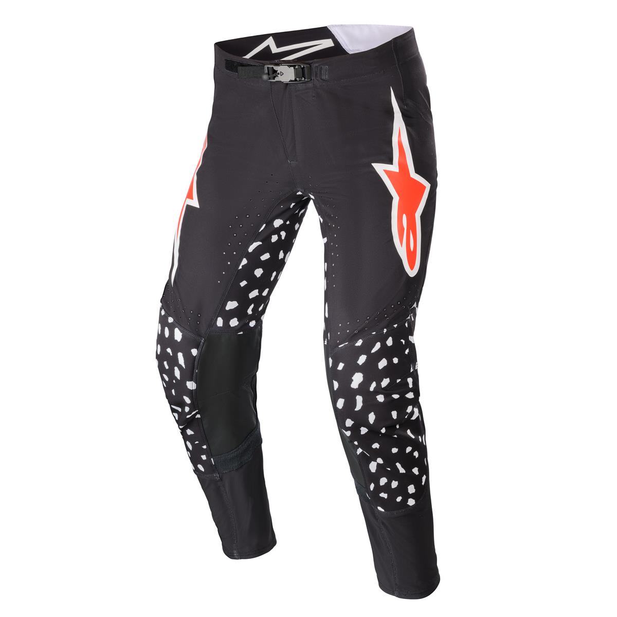 Alpinestars MX Pants Supertech North - Black/Neon Red | Maciag Offroad