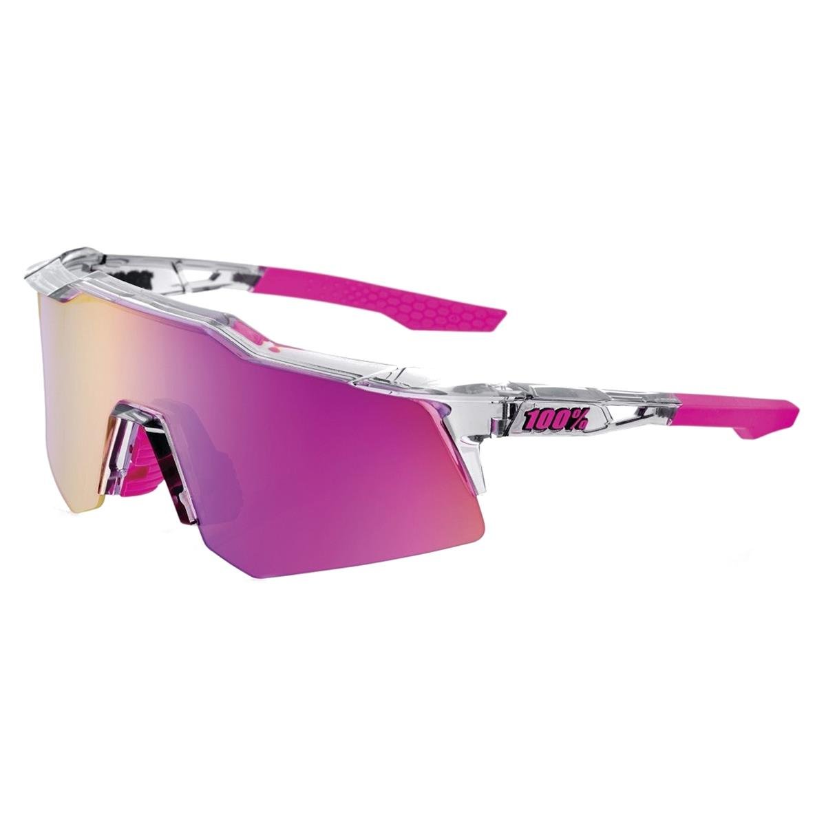 100% MTB Sport Glasses Speedcraft XS Tokyo Nights - Purple Multilayer Mirror