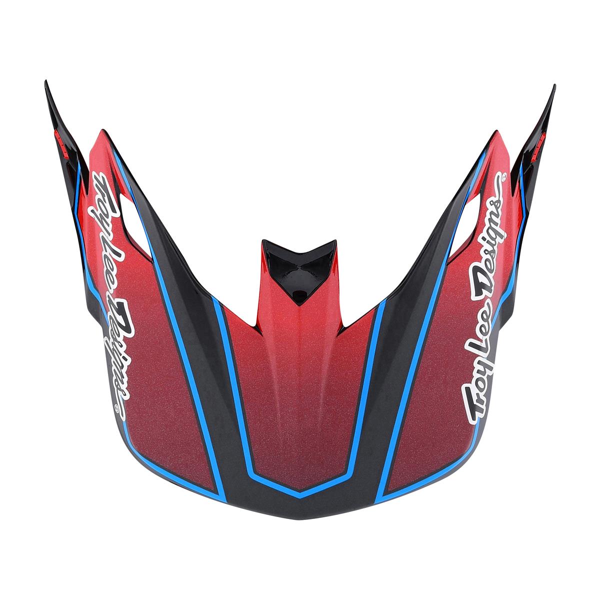 Troy Lee Designs Visiera per casco MX SE5 Team - Rosso