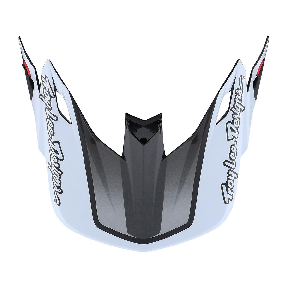 Troy Lee Designs Visiera per casco MX SE5 Qualifier - Red/Black