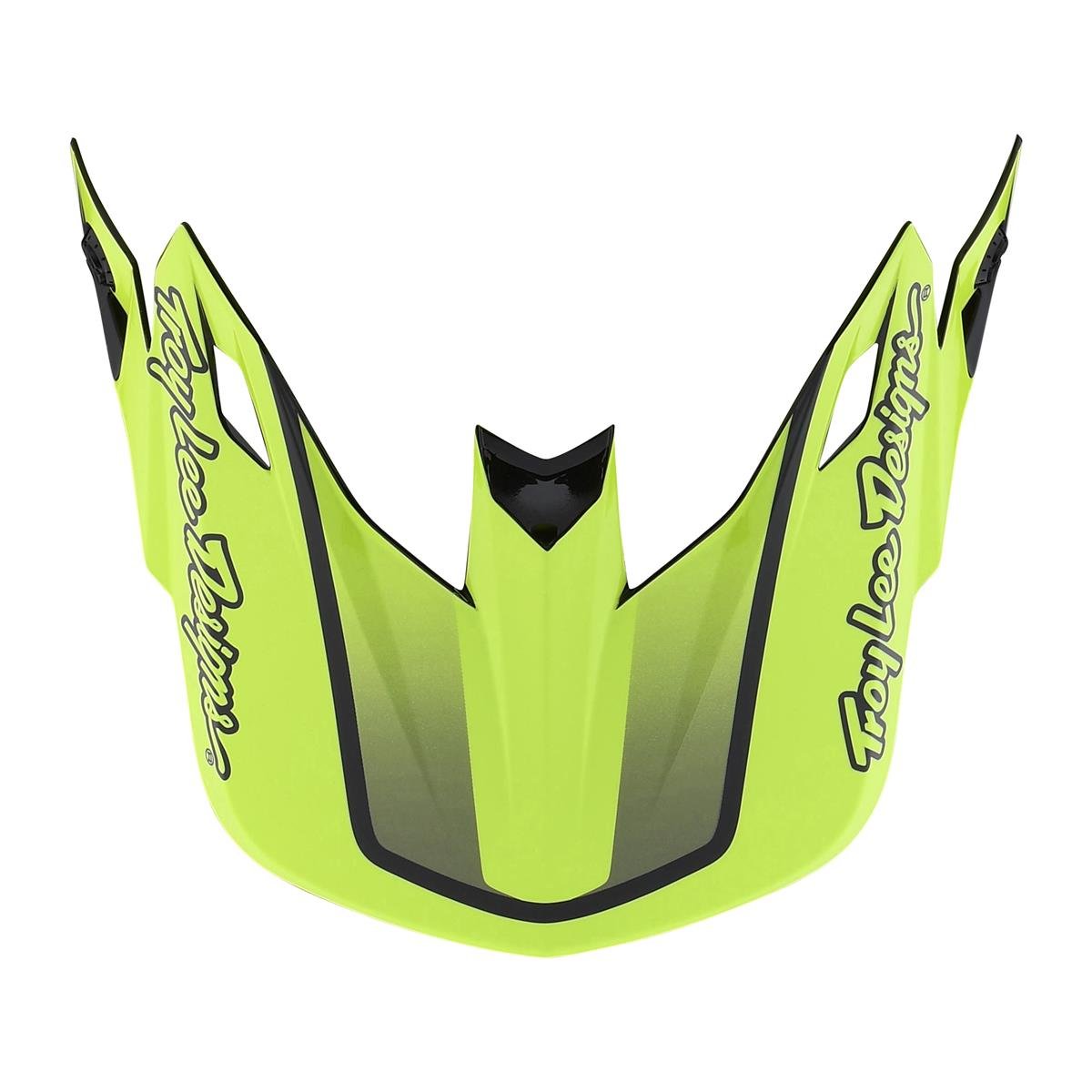 Troy Lee Designs MX Helmet Visor SE5 Qualifier - Glo Yellow/Black