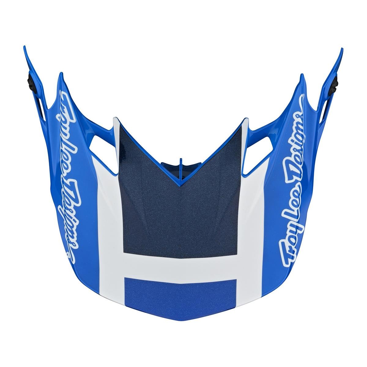 Troy Lee Designs Helmet Visor SE4 Polyacrylite Quattro - Blue