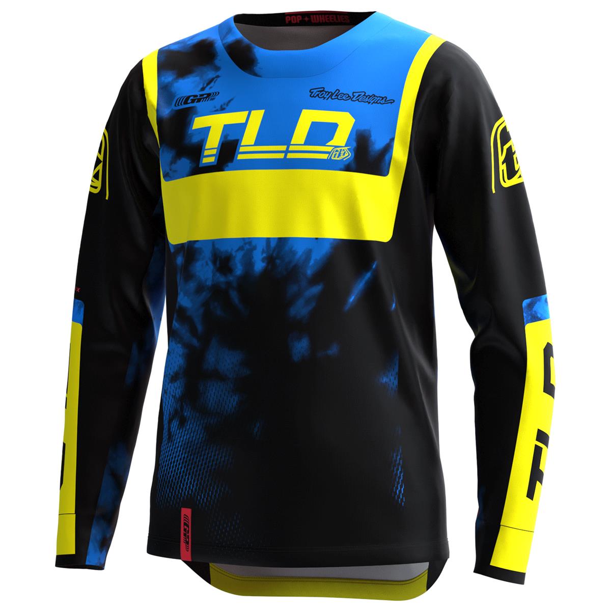 Troy Lee Designs Kids MX Jersey GP Astro - Black/Yellow