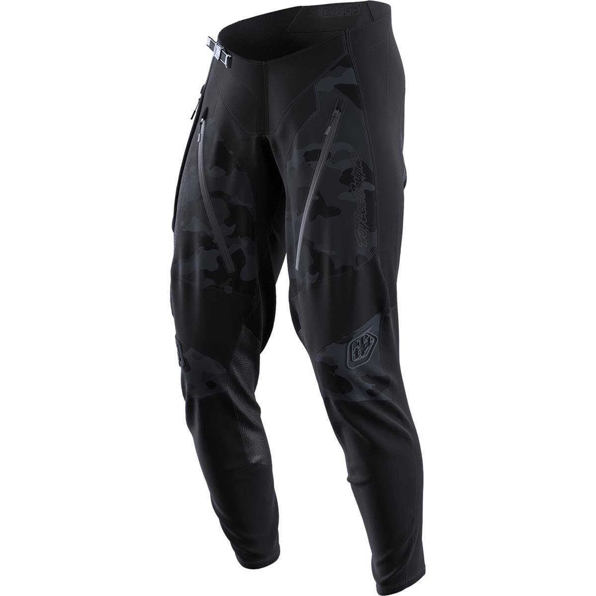 Troy Lee Designs MX Pants Scout GP Brushed Camo - Black