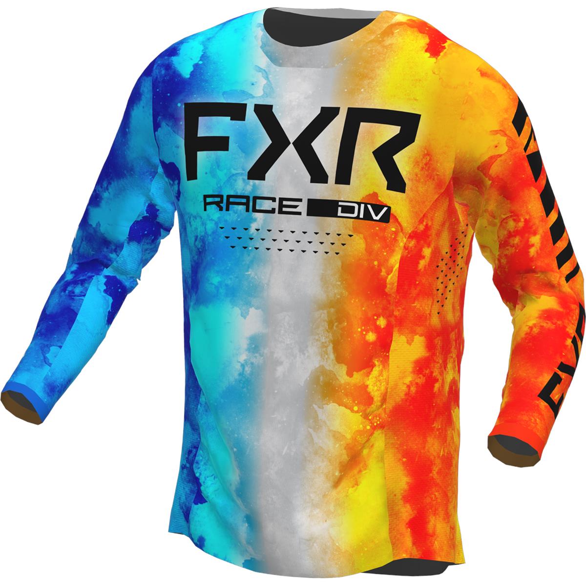 FXR MX Jersey Podium Fire & Ice
