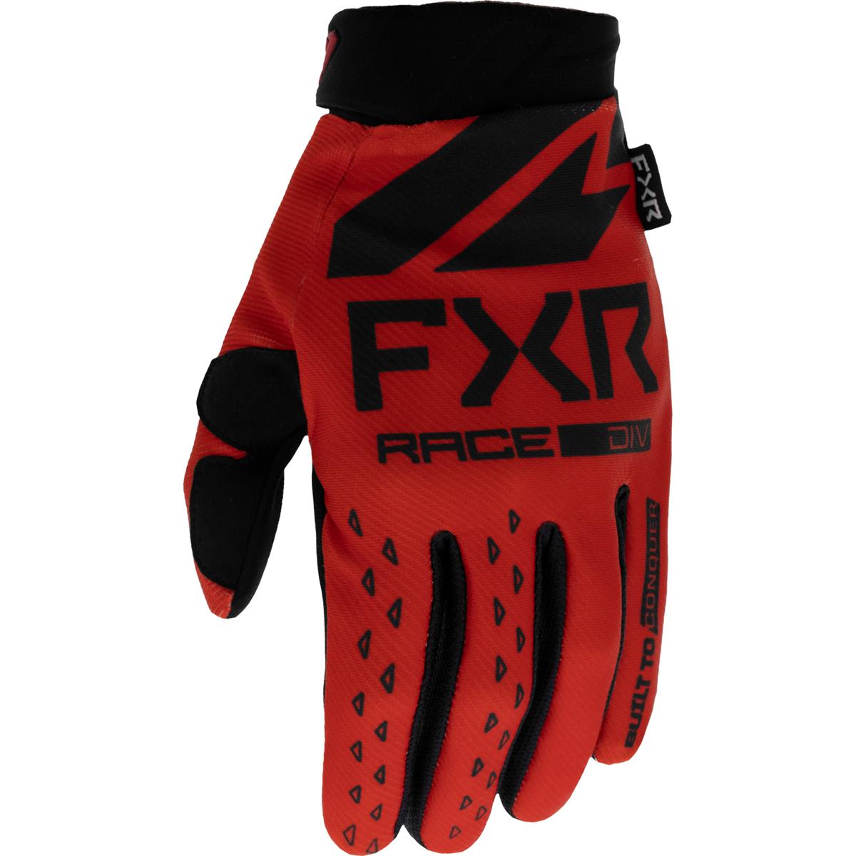 FXR MX Handschuhe Reflex Rot/Schwarz