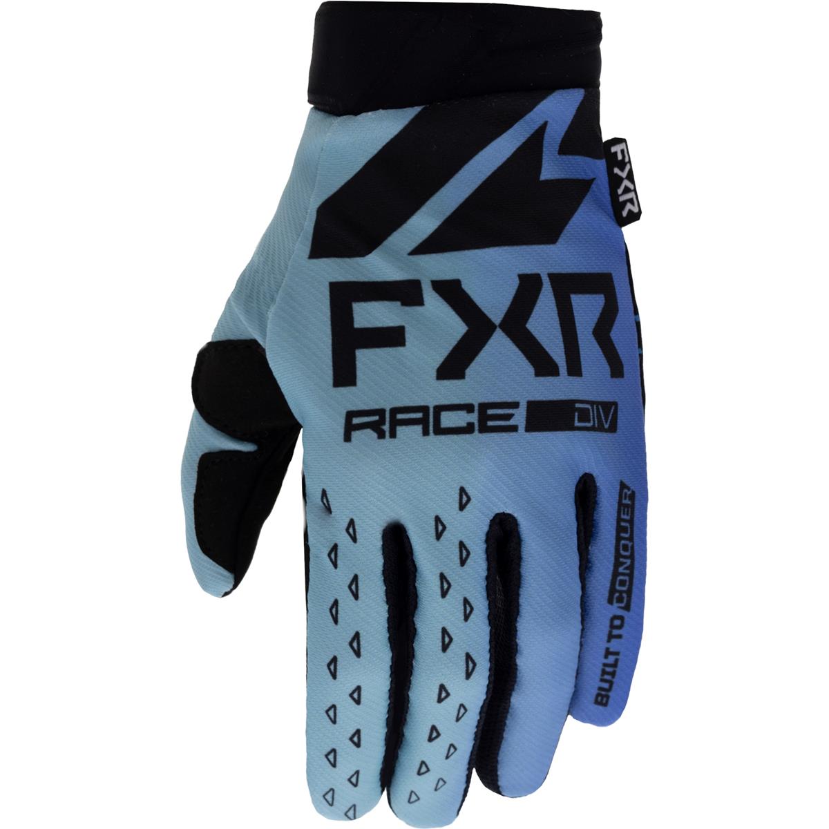 FXR MX Gloves Reflex Blue/Black