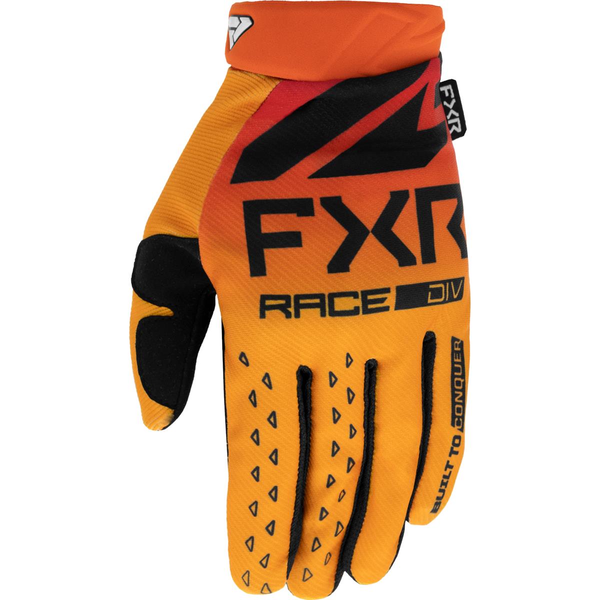 FXR MX Gloves Reflex Tequila Sunrise