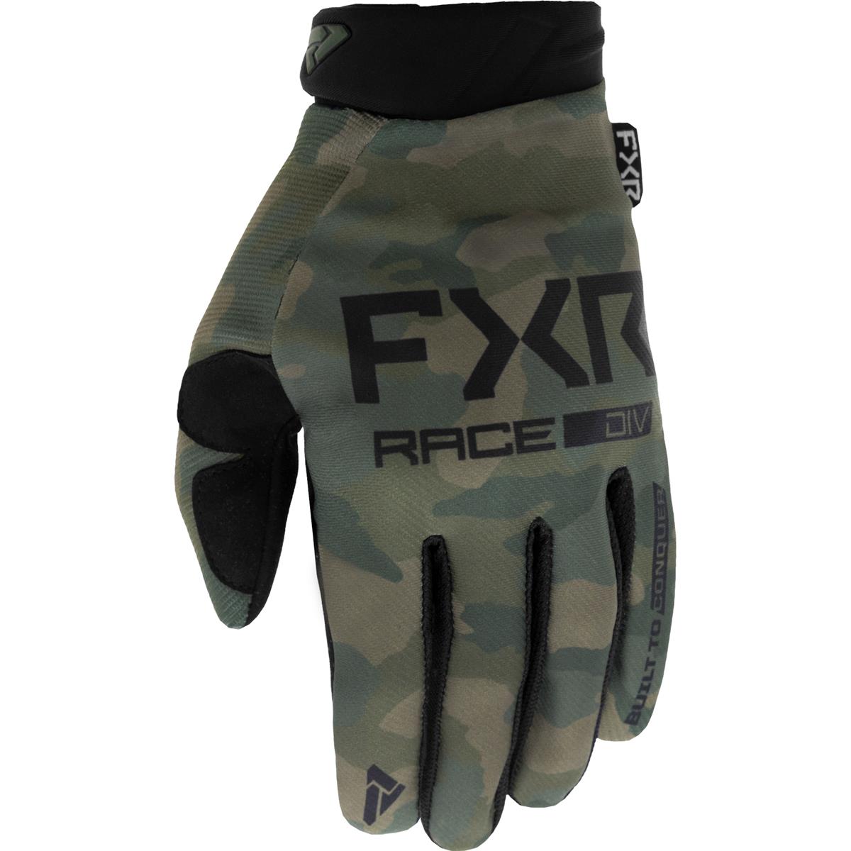 FXR MX Gloves Reflex Camo