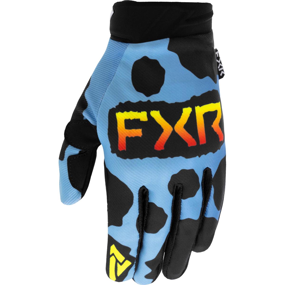 FXR MX Gloves Reflex Dart Frog