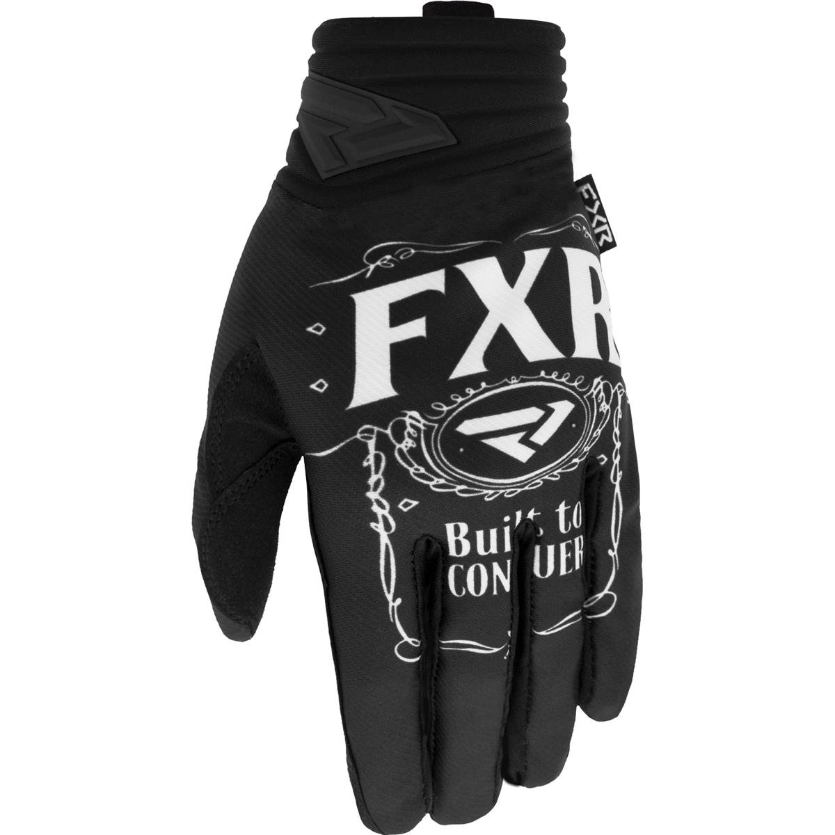 FXR MX Gloves Prime Conquer Black/White
