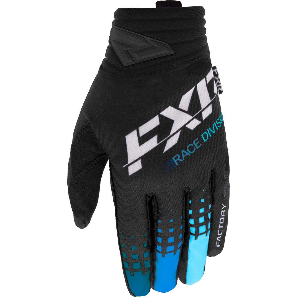 FXR MX Gloves Prime Black/Blue
