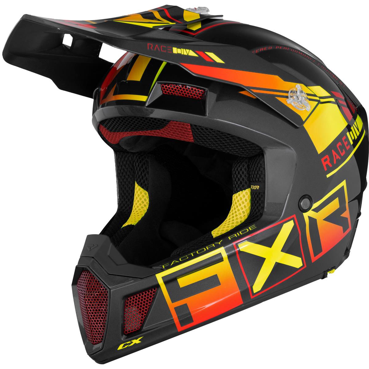 FXR Motocross-Helm Clutch CX Pro Ignition
