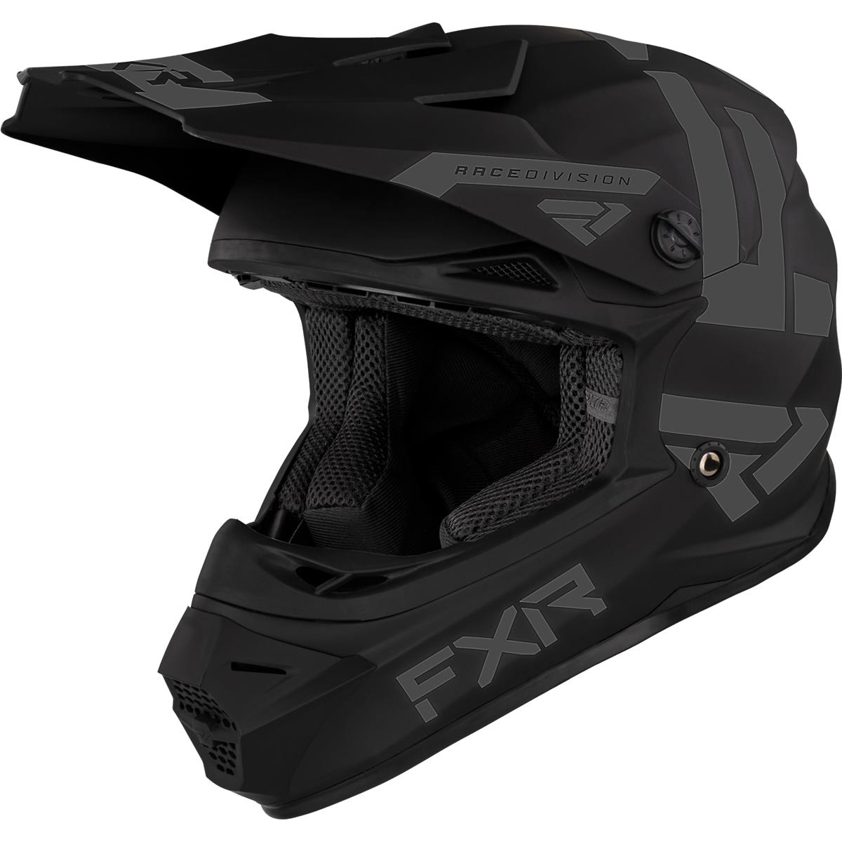 FXR Kids Motocross-Helm Youth Legion Black Ops