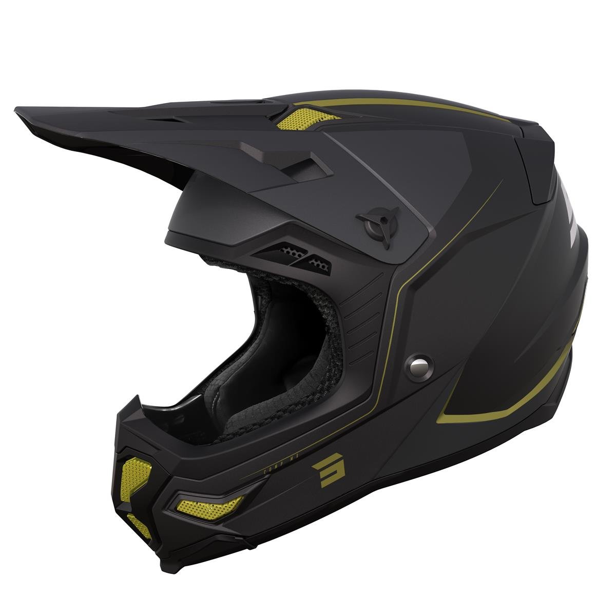 Shot Motocross-Helm Core Comp Gold Matt