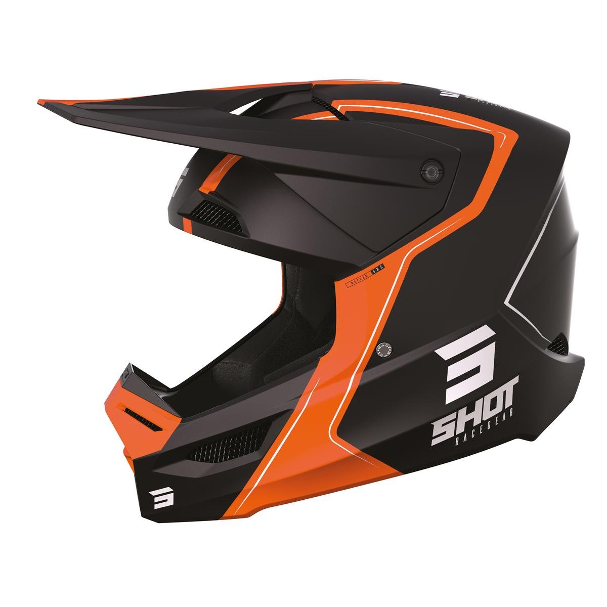 Shot MX Helmet Furious Reflex Orange Matt