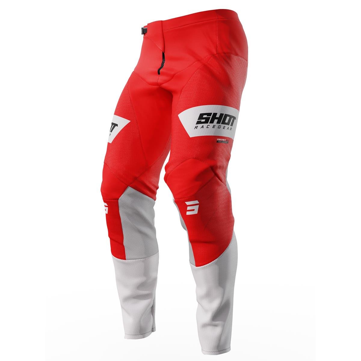 Shot MX Pants Contact Scope - Red