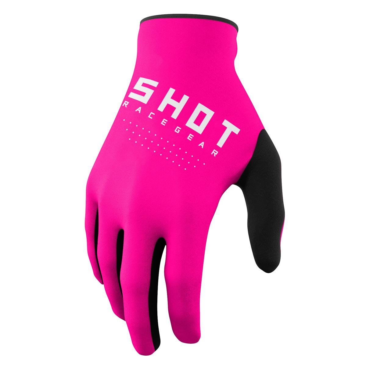 Shot Gloves Raw Pink