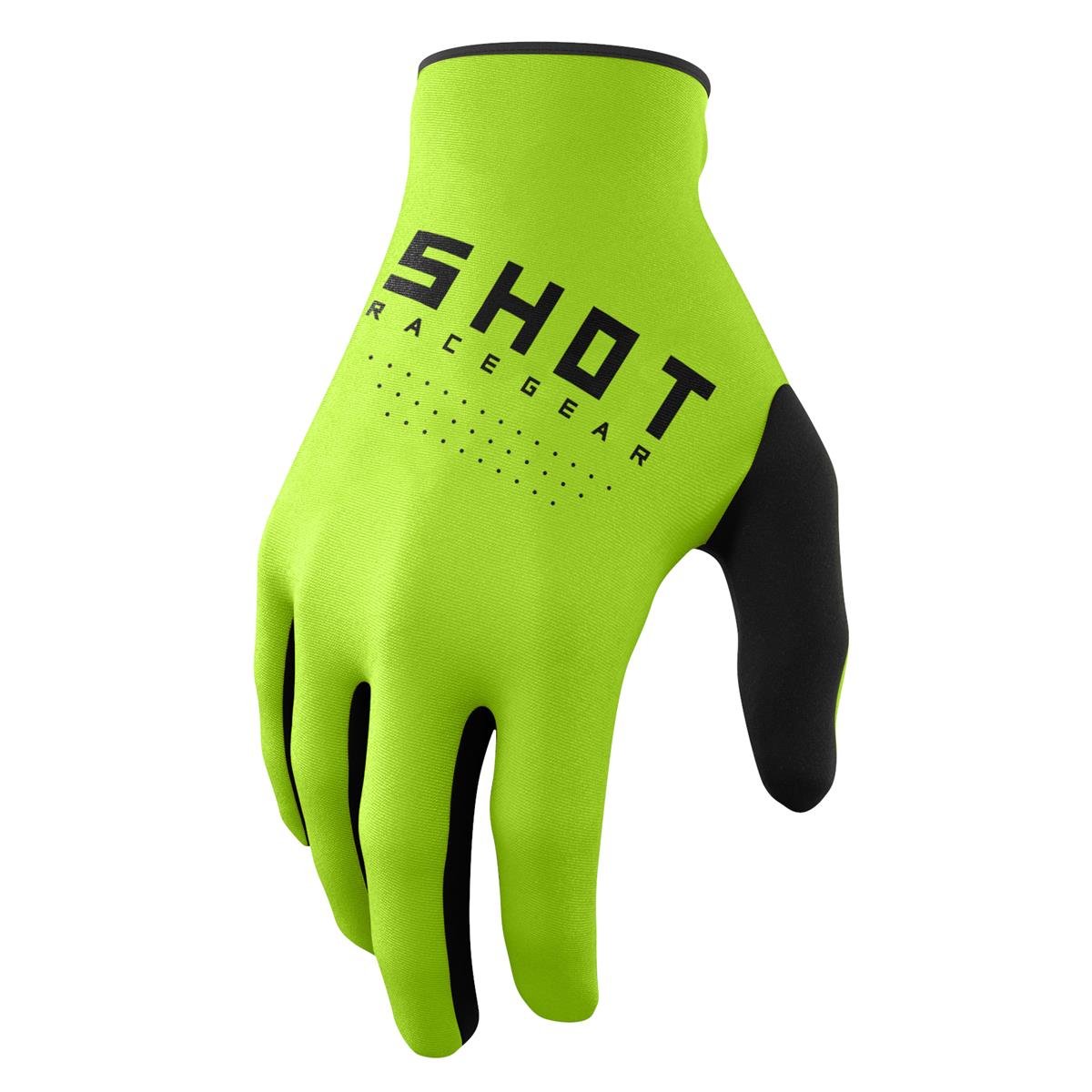 Shot Gloves Raw Green