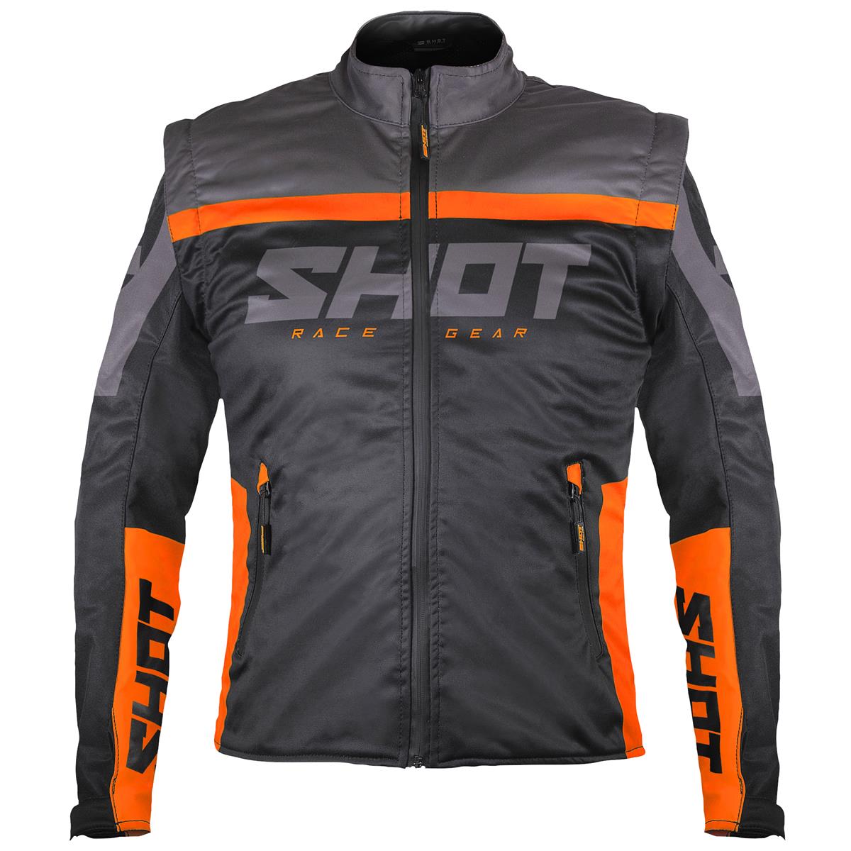 Shot MX Jacket Softshell Lite 3.0 Black/Orange
