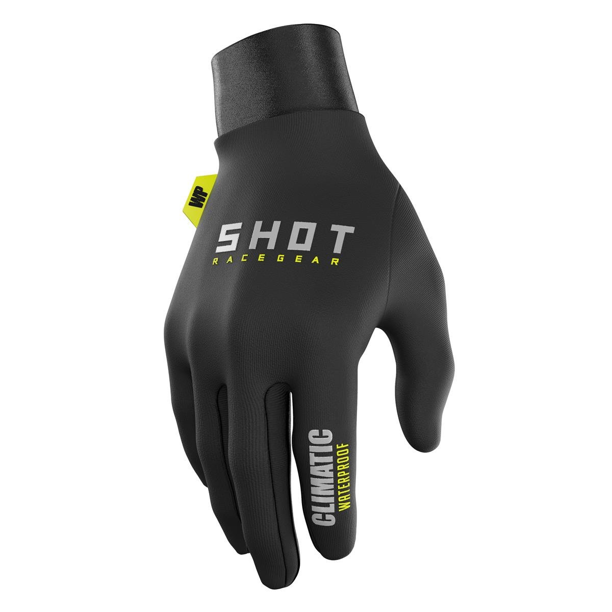 Shot Handschuhe Climatic 3.0 Schwarz/Neon Gelb