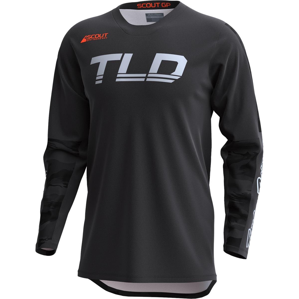Troy Lee Designs MX Jersey Scout GP Recon - Brushed Camo Black