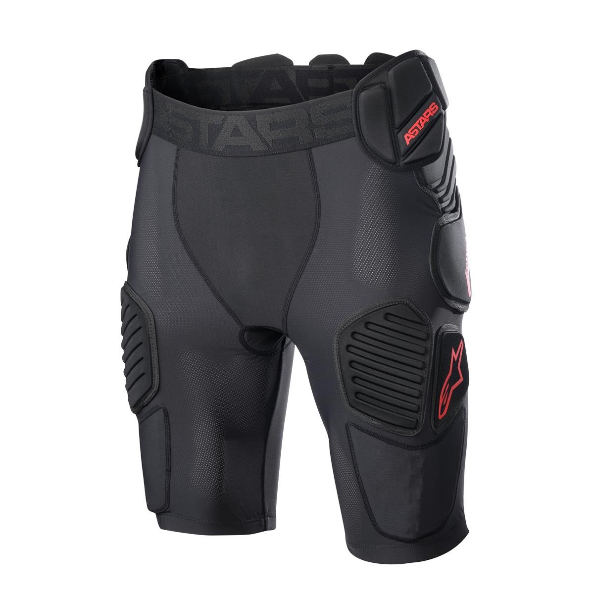 Alpinestars Sous-Shorts de Protection Bionic Pro Noir/Rouge